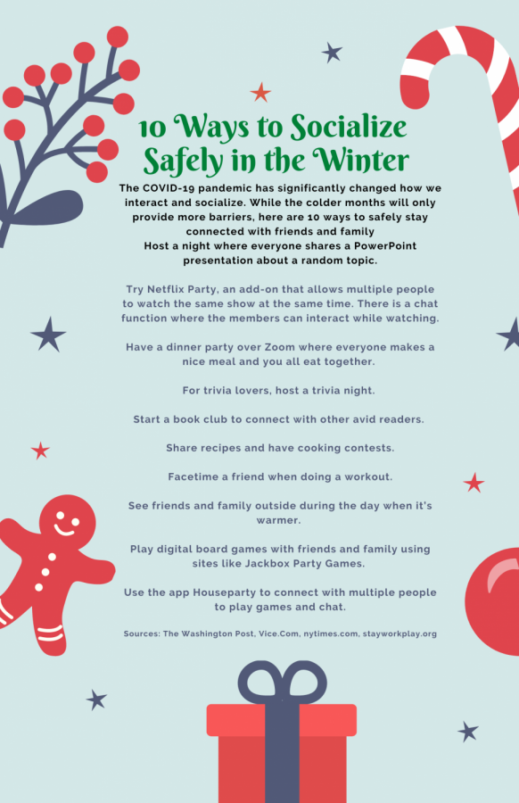 Top 10: Ways to socialize safely in the winter