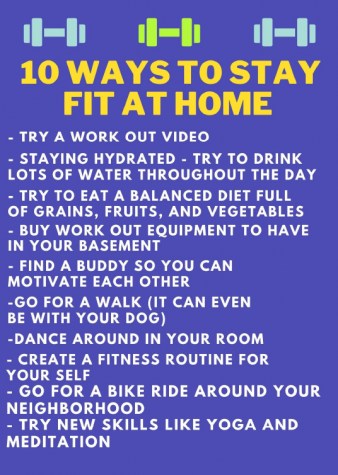 10 ways to stay fit at home